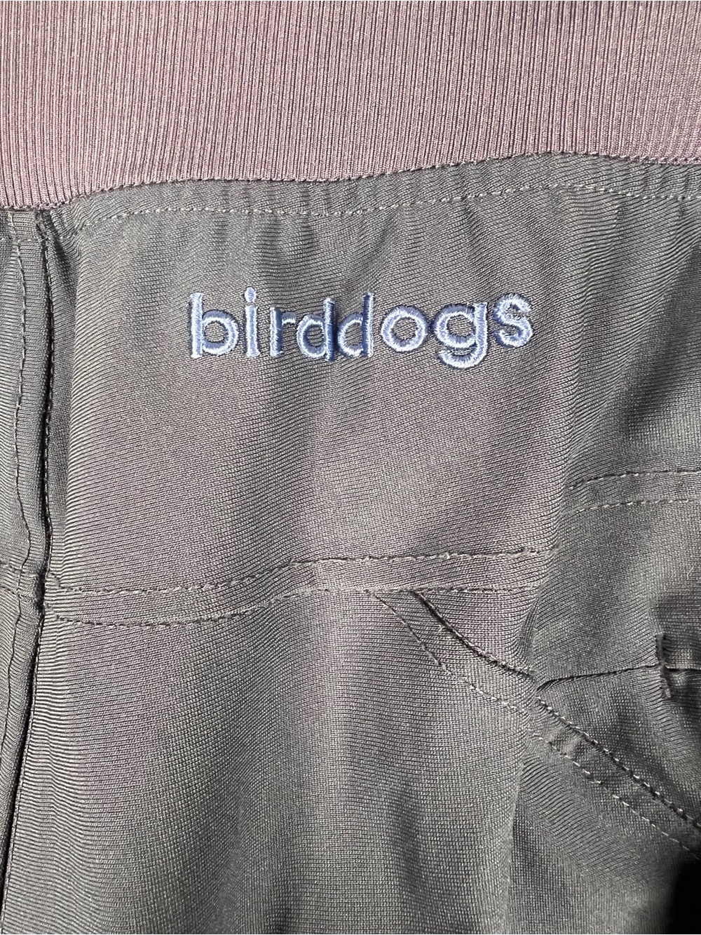 Birddogs Boom Jogger Pants Men's L Gray Lined Performance Stretch Tapered Golf - Picture 3 of 9